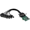 InLine 76660Z 8 prievadų RS-232 PCIe nuoseklioji kortelė