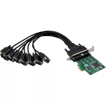 InLine 76660Z 8 prievadų RS-232 PCIe nuoseklioji kortelė