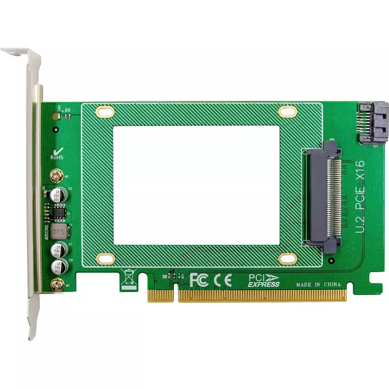 InLine 76619J PCIe x16 U.2 NVMe sąsajos plokštė