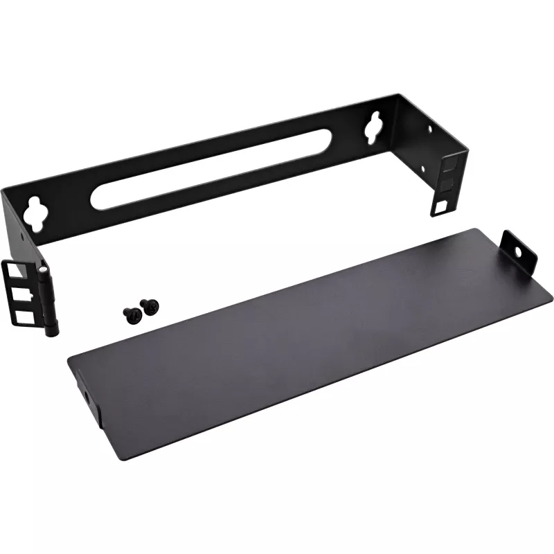 InLine 10101A mini stovas 10 inch 1U sieninis, gylis 7,6 cm