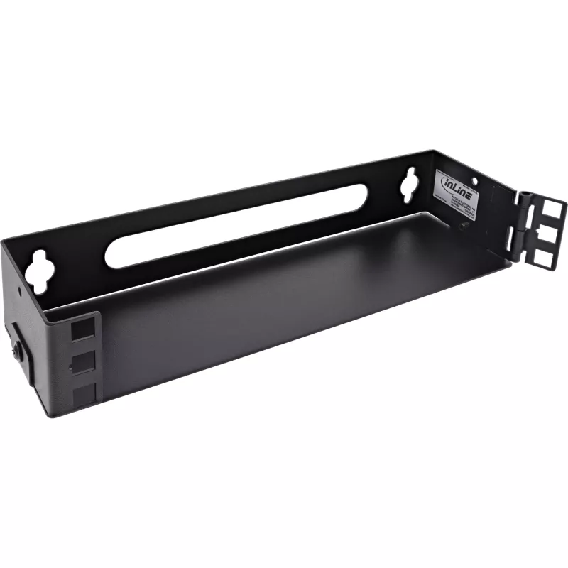 InLine 10101A mini stovas 10 inch 1U sieninis, gylis 7,6 cm