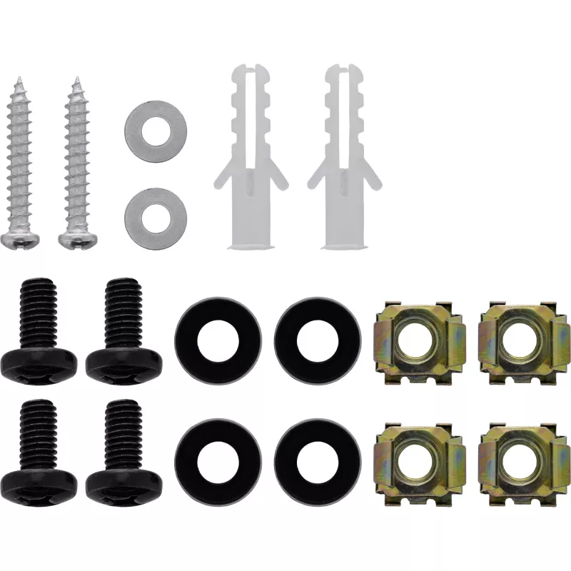 InLine 10101A mini stovas 10 inch 1U sieninis, gylis 7,6 cm