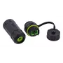 InLine 69927E adapter kištukinis SC jungtis šviesolaidžiui, IP68, M20
