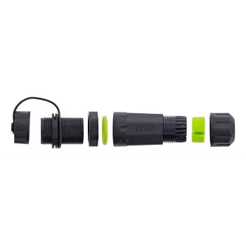 InLine 69927E adapter kištukinis SC jungtis šviesolaidžiui, IP68, M20