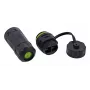 Šviesolaidinis jungiklis InLine 69927G SC, trumpas, IP68, 2x2 SC lizdas, M20