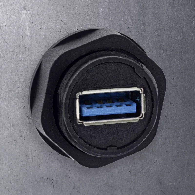 USB lizdų adapteris InLine 69927Q – USB-A mova su IP68 apsauga