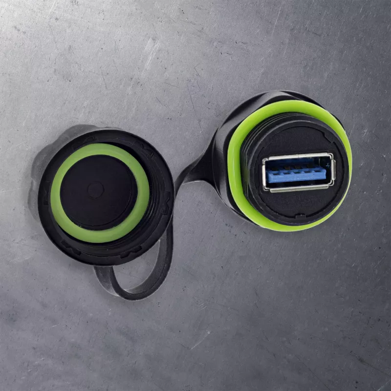 USB lizdų adapteris InLine 69927Q – USB-A mova su IP68 apsauga