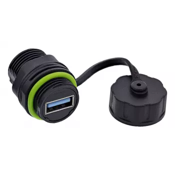 USB-A movos jungtis InLine 69927R – IP68 adapteris kištukiniams lizdams