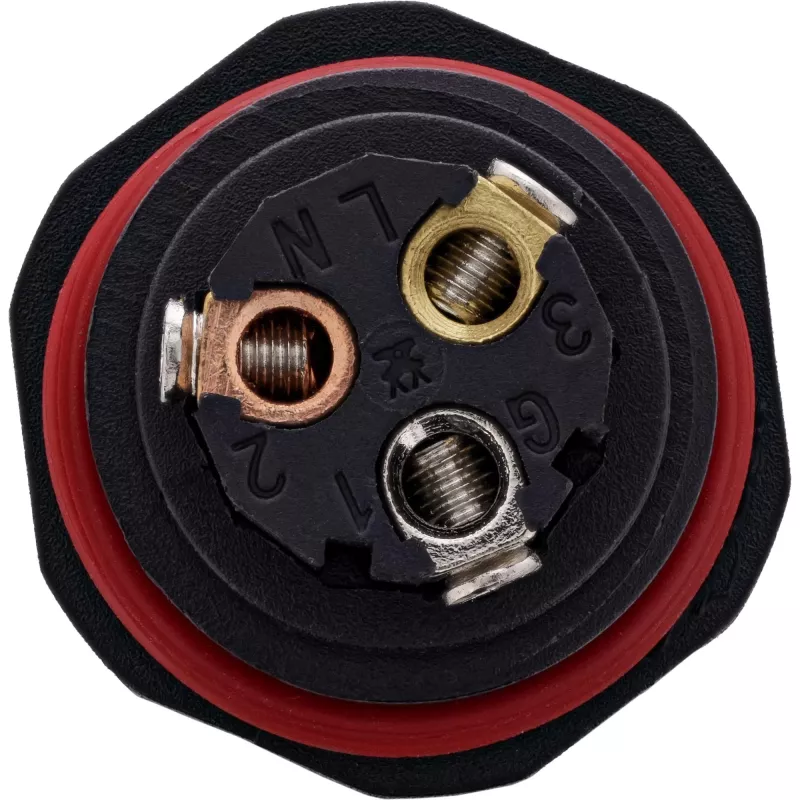 Maitinimo laido mova InLine 69927T, IP68, 3 polių, 500 V, 32 A