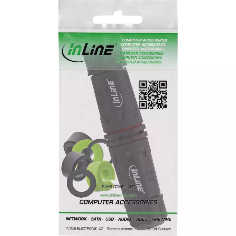 Maitinimo laido mova InLine 69927T, IP68, 3 polių, 500 V, 32 A