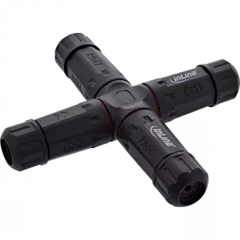 Maitinimo kištukinis adapteris InLine 69927V – keturpusis skirstytuvas tarptautiniams lizdams