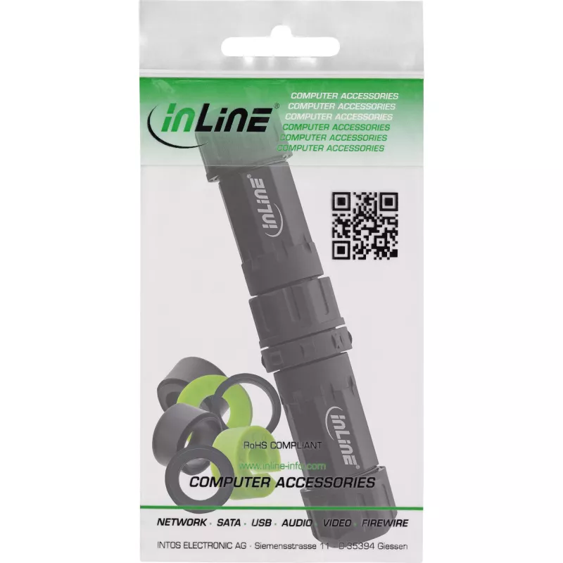 Maitinimo kištukinis adapteris InLine 69927W – kompaktiškas kištukinis adapteris europietiškiems lizdams