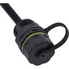 InLine 69927K — lyties keitiklis RJ45 su integruotu 20 cm laidu, Cat.6A, IP68, M20