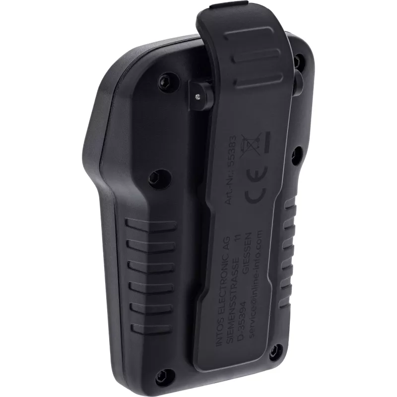 Nešiojamas monogarsiakalbis InLine 55383 — juodas, garsiakalbis 2,8 cm, Bluetooth 2,4 GHz (10 m atstumas)