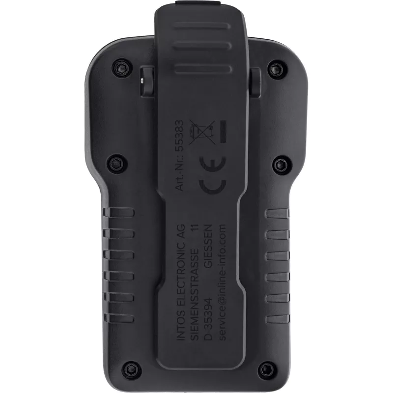 Nešiojamas monogarsiakalbis InLine 55383 — juodas, garsiakalbis 2,8 cm, Bluetooth 2,4 GHz (10 m atstumas)
