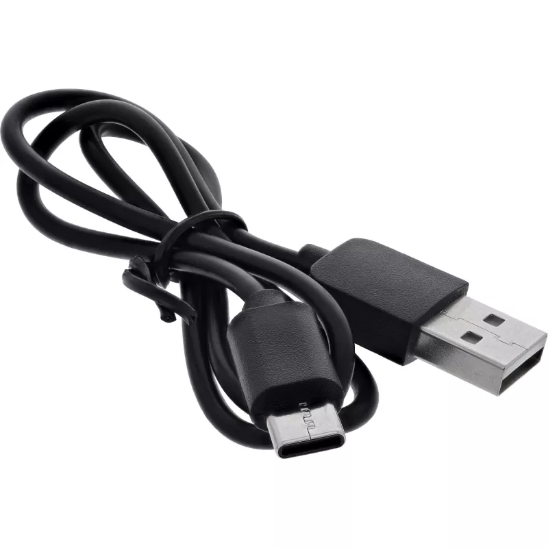 Nešiojamas monogarsiakalbis InLine 55383 — juodas, garsiakalbis 2,8 cm, Bluetooth 2,4 GHz (10 m atstumas)