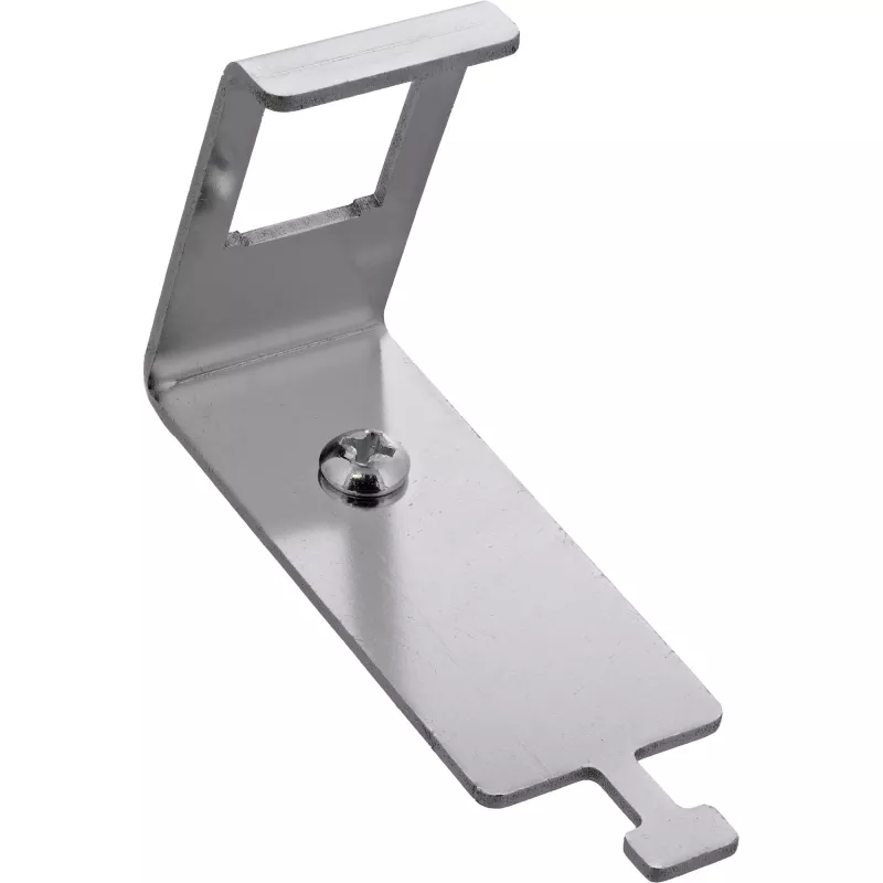 InLine 76203L Keystone SNAP-In metalinis modulio laikiklis, vienas, DIN bėgiui, su liežuvėliu