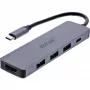 InLine 33271A USB 3.2 Gen 1 tipo C sąsajos stotelė, 5000 Mbit/s, pilka