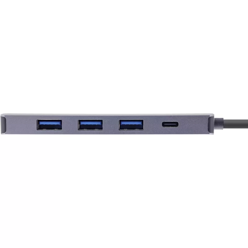 InLine 33271A USB 3.2 Gen 1 tipo C sąsajos stotelė, 5000 Mbit/s, pilka