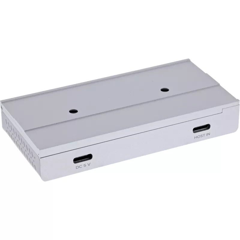 InLine 35395M sąsajos centras USB 3.2 Gen 2 (3.1 Gen 2) Type-C 10000 Mbit/s sidabrinis