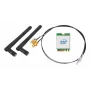 SHUTTLE WLN-M22 WLAN rinkinys – Intel AX210 M.2 Wi‑Fi 6E (triju juostų 2,4/5/6 GHz) su Bluetooth 5.2 ir 2x2 išorinėmis antenomis