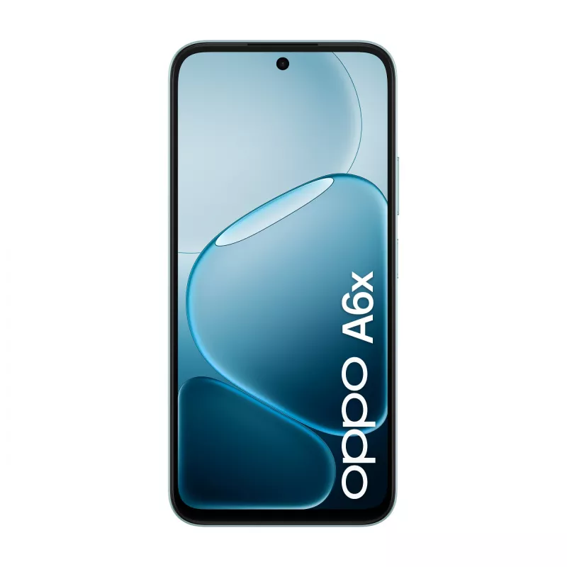 OPPO A6x 17,1 cm (6,75 col.) Dual SIM Android 15 4G USB Type-C 4 GB 128 GB 6100 mAh Mėlyna