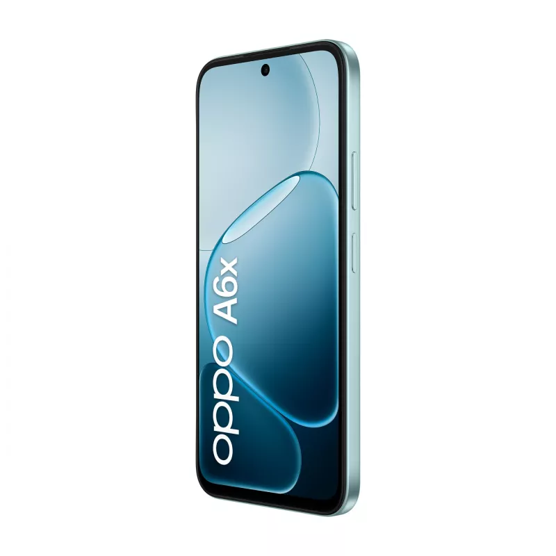 OPPO A6x 17,1 cm (6,75 col.) Dual SIM Android 15 4G USB Type-C 4 GB 128 GB 6100 mAh Mėlyna