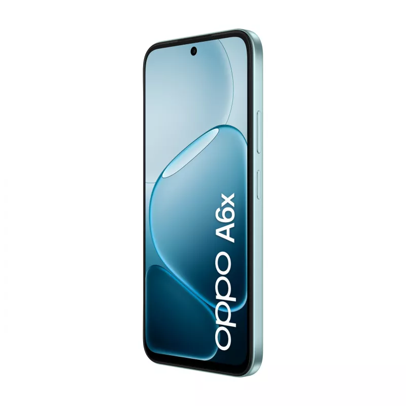 OPPO A6x 17,1 cm (6,75 col.) Dual SIM Android 15 4G USB Type-C 4 GB 128 GB 6100 mAh Mėlyna