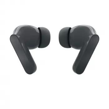 Ausinės MOTOROLA Moto Buds Bass TWS belaidės į ausį skirtos pokalbiams ir muzikai, juodos, 51 g
