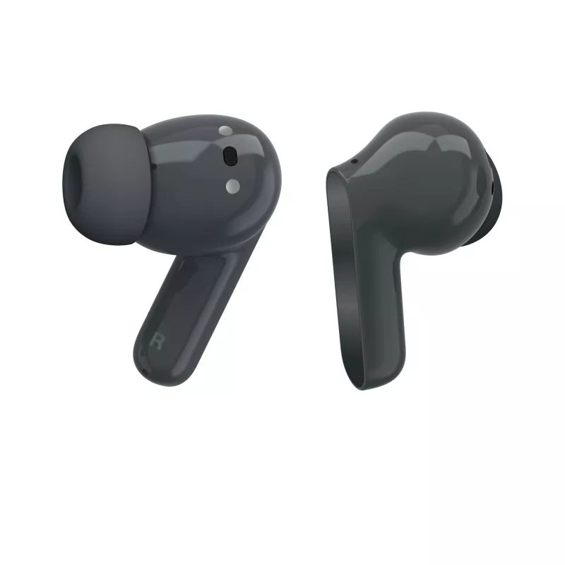Ausinės MOTOROLA Moto Buds Bass TWS belaidės į ausį skirtos pokalbiams ir muzikai, juodos, 51 g