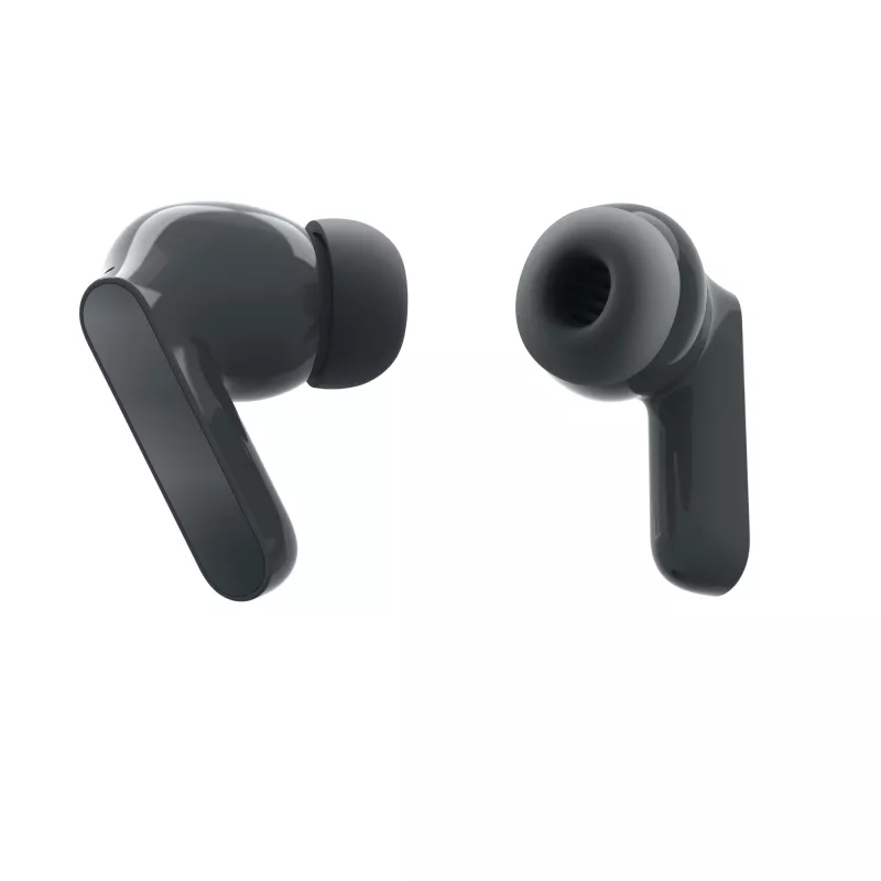 Ausinės MOTOROLA Moto Buds Bass TWS belaidės į ausį skirtos pokalbiams ir muzikai, juodos, 51 g