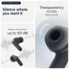Ausinės MOTOROLA Moto Buds Bass TWS belaidės į ausį skirtos pokalbiams ir muzikai, juodos, 51 g