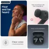 Ausinės MOTOROLA Moto Buds Bass TWS belaidės į ausį skirtos pokalbiams ir muzikai, juodos, 51 g