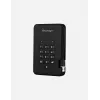 iStorage diskAshur2 256 bit 1 TB USB 3.2 šifruotas kietojo kūno diskas - juodas IS-DA2-256-SSD-1TB-B