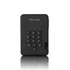 iStorage diskAshur2 256 bit 1 TB USB 3.2 šifruotas kietojo kūno diskas - juodas IS-DA2-256-SSD-1TB-B