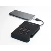 iStorage diskAshur2 256 bit 1 TB USB 3.2 šifruotas kietojo kūno diskas - juodas IS-DA2-256-SSD-1TB-B