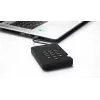 iStorage diskAshur2 256 bit 1 TB USB 3.2 šifruotas kietojo kūno diskas - juodas IS-DA2-256-SSD-1TB-B