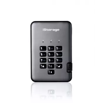 iStorage diskAshur PRO² HDD 4TB | Saugus nešiojamas kietasis diskas