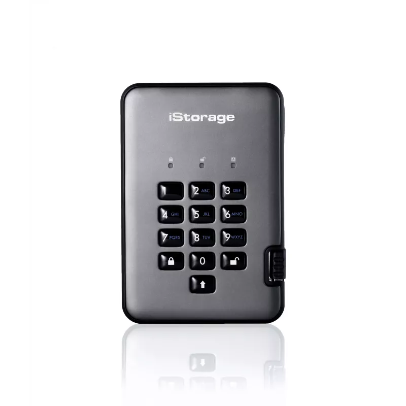 iStorage diskAshur PRO² HDD 4TB | Saugus nešiojamas kietasis diskas