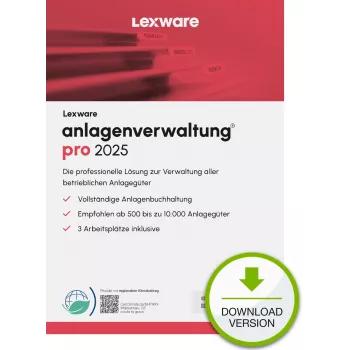 Lexware anlagenverwaltung pro 2025 “unbegrenzte Laufzeit” Atsisiuntimas