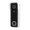 Vaizdo skambutis TRUST DOORCAM-3000, 3 MP, Wi‑Fi 2,4 GHz, MicroSD iki 256 GB, baterija/USB, juoda/balta