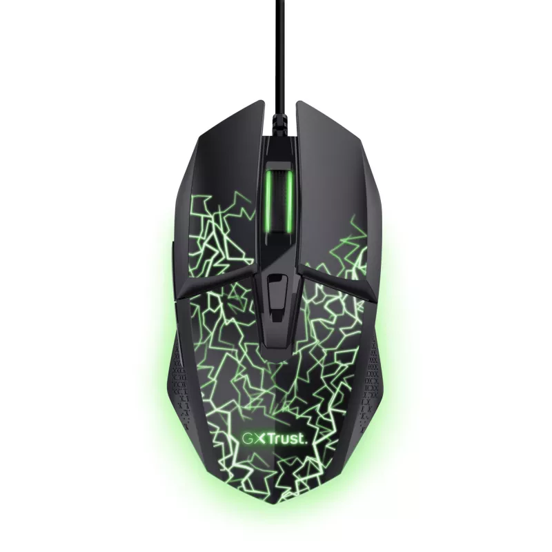 Trust GXT 113 Felox pelė žaidimams Dešininei rankai USB Type-A Optinė 6400 DPI