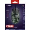 Trust GXT 113 Felox pelė žaidimams Dešininei rankai USB Type-A Optinė 6400 DPI