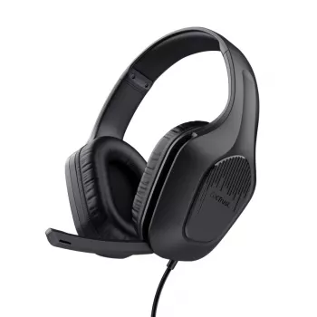 Trust GXT 417 Zirox ausinės, laidinės, antgalvinės, žaidimams, juodos