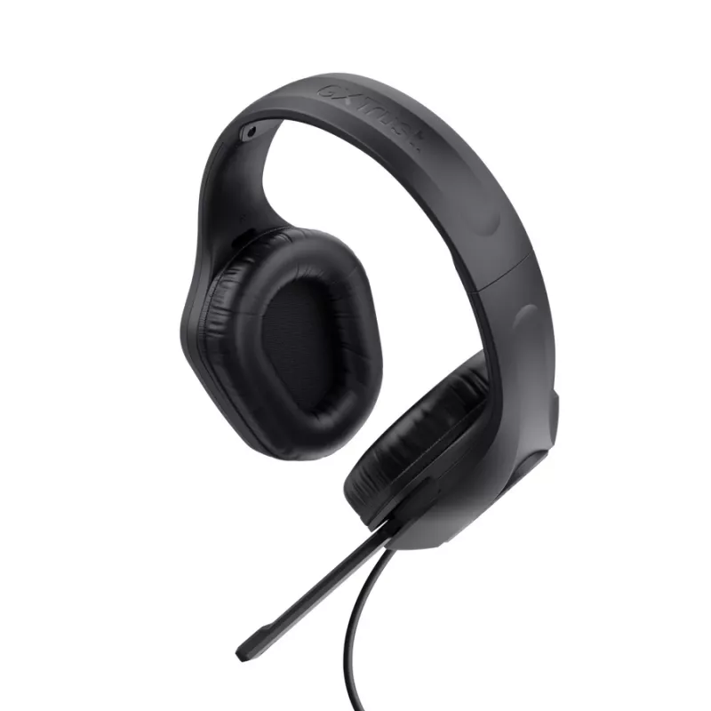 Trust GXT 417 Zirox ausinės, laidinės, antgalvinės, žaidimams, juodos