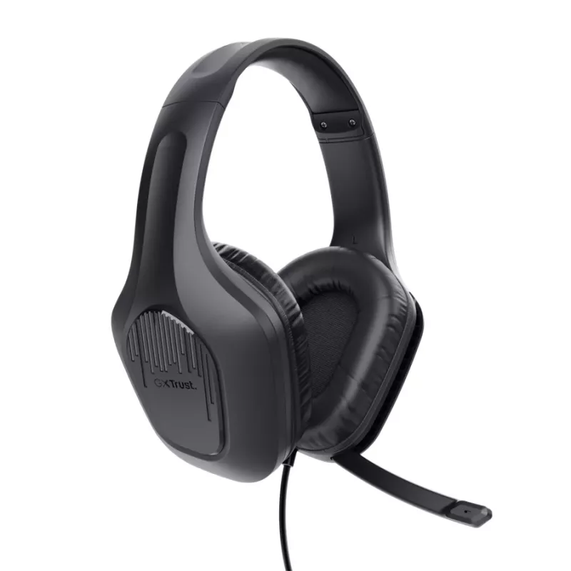 Trust GXT 417 Zirox ausinės, laidinės, antgalvinės, žaidimams, juodos