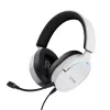 Trust GXT 490 FAYZO ausinės su mikrofonu, laidinės, USB-A, juodos/baltos