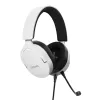 Trust GXT 490 FAYZO ausinės su mikrofonu, laidinės, USB-A, juodos/baltos