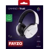 Trust GXT 490 FAYZO ausinės su mikrofonu, laidinės, USB-A, juodos/baltos