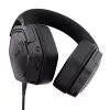 Trust GXT 493 Carus ausinės laidinės ir belaidės, antgalvinės, žaidimams, USB Type-C / USB Type-A, Bluetooth, juodos